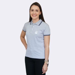 Polo Piquet Gold Feminina Mescla
