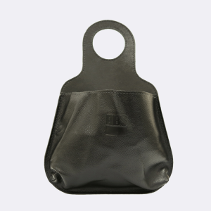 Lixocar de Couro - Preto